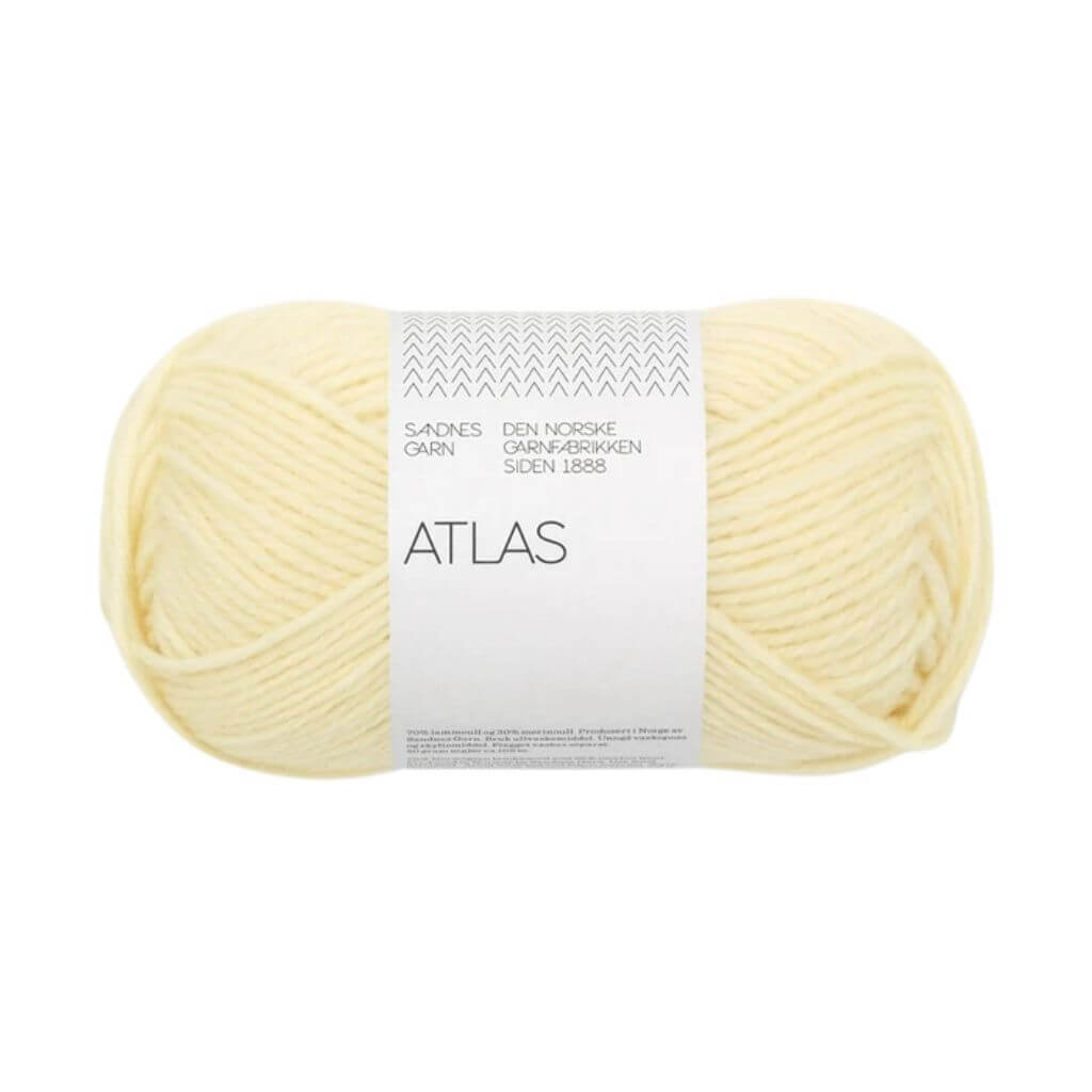 Sandnes Garn 2001 - butter yellow Sandnes Garn Atlas 50g Lieblingsgarn