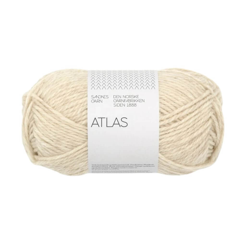 Sandnes Garn 2641 - natural mottled Sandnes Garn Atlas 50g Lieblingsgarn