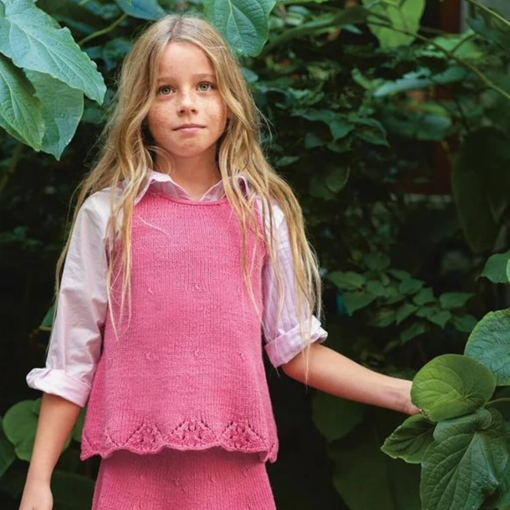 Sandnes Garn Pattern Mädchen Top Augustin Strickanleitung - Sandnes Garn (Heft) Lieblingsgarn
