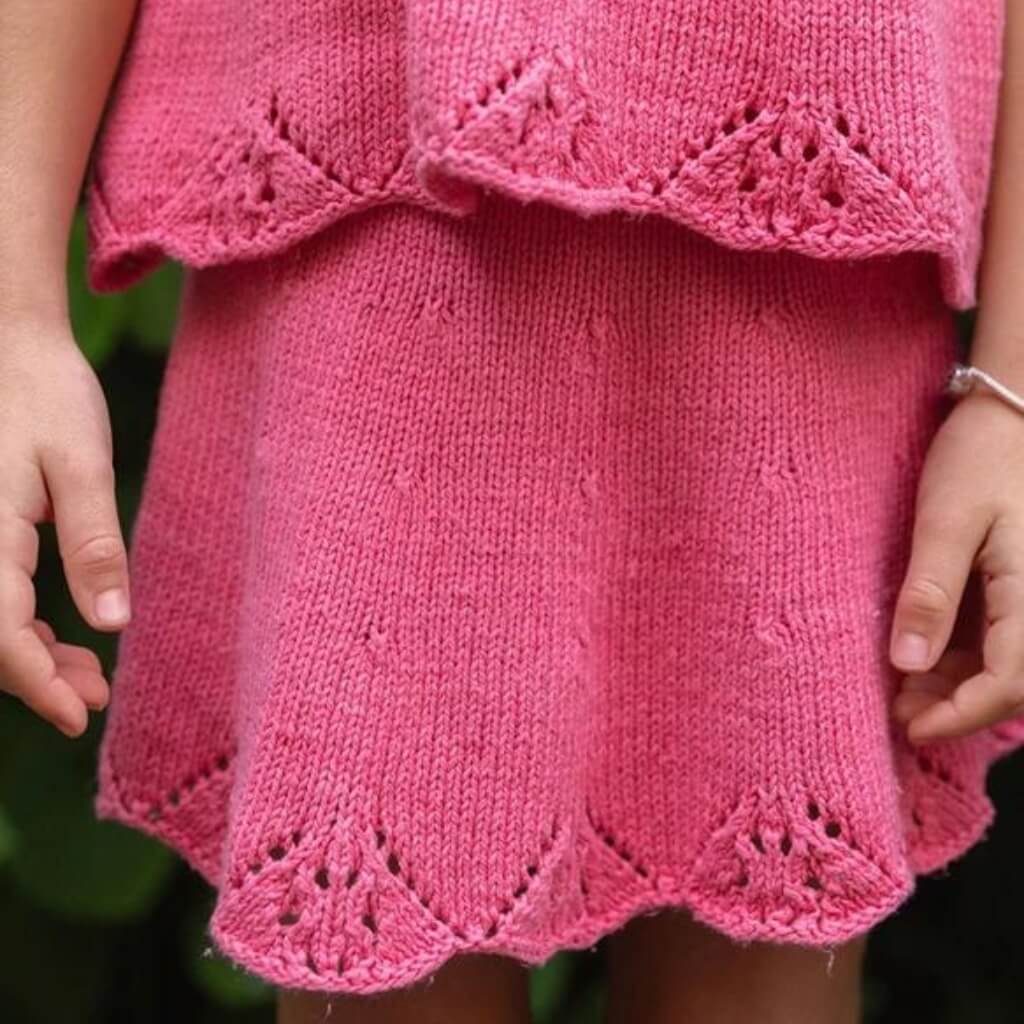 Sandnes Garn Pattern Mädchen Rock Augustin Skirt Strickanleitung - Sandnes Garn (Heft) Lieblingsgarn
