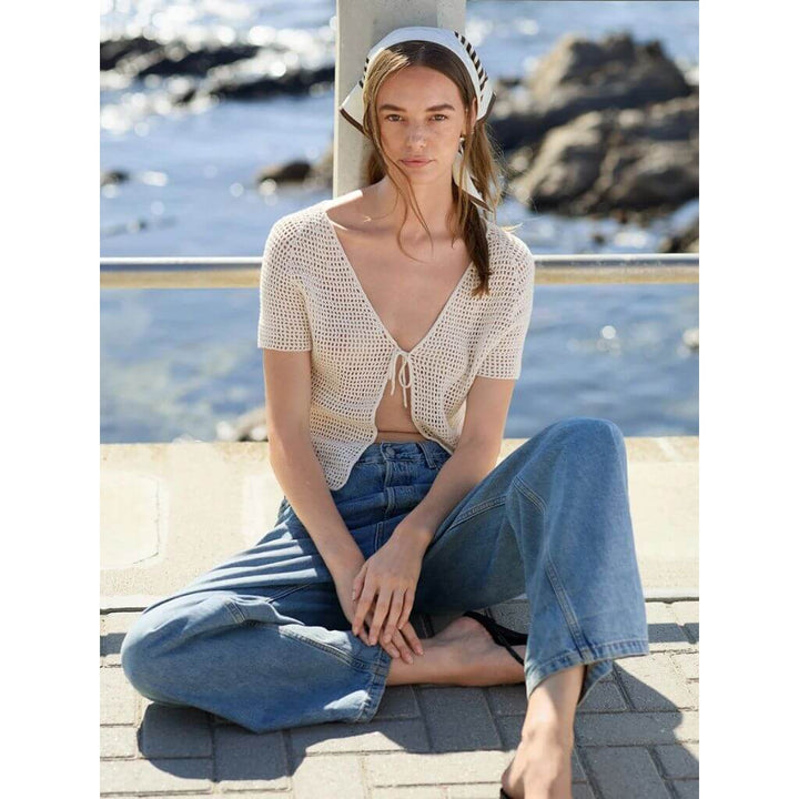 Sandnes Garn Sandnes Garn Einzelanleitung 2604 Sommerstrikk Nr. 3 Ava Blouse - Deutsch 1 St. Lieblingsgarn
