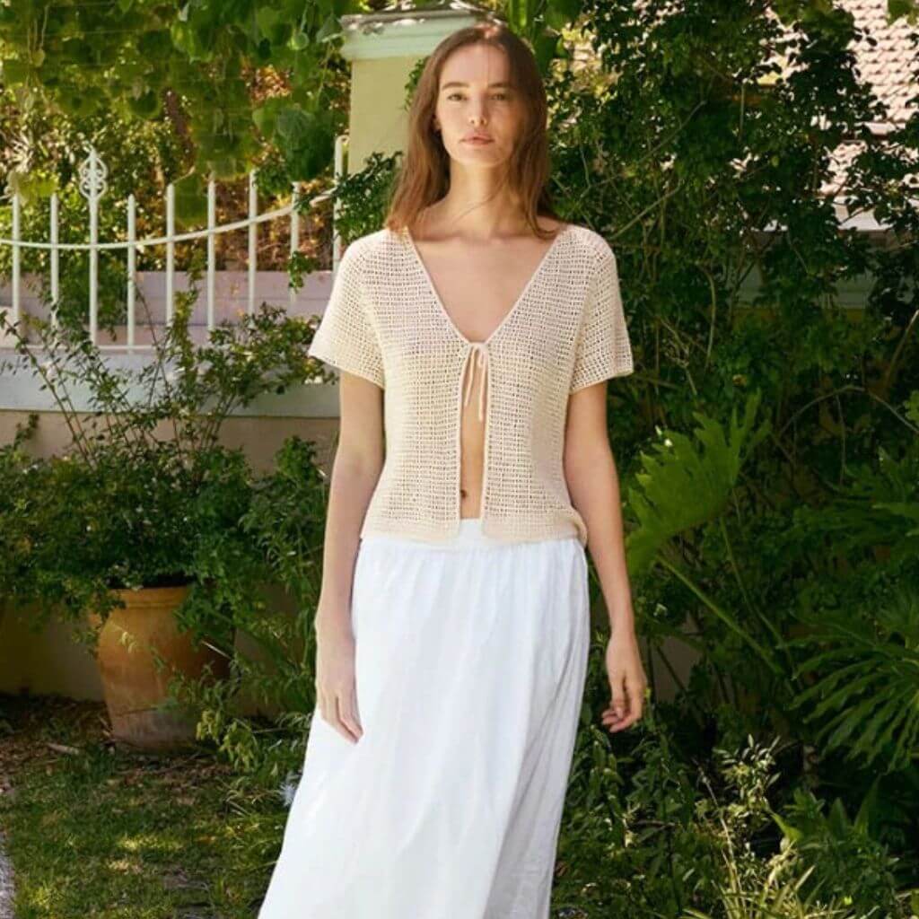 Sandnes Garn Sandnes Garn Einzelanleitung 2604 Sommerstrikk Nr. 3 Ava Blouse - Deutsch 1 St. Lieblingsgarn