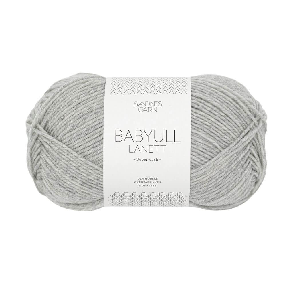 Sandnes Garn 1022 - Lys Gråmel Sandnes Garn Babyull Lanett - 50g Lieblingsgarn