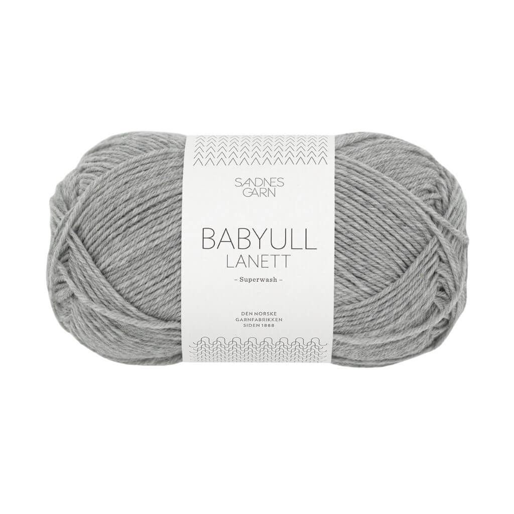 Sandnes Garn 1032 - Lys Gråmel Sandnes Garn Babyull Lanett - 50g Lieblingsgarn