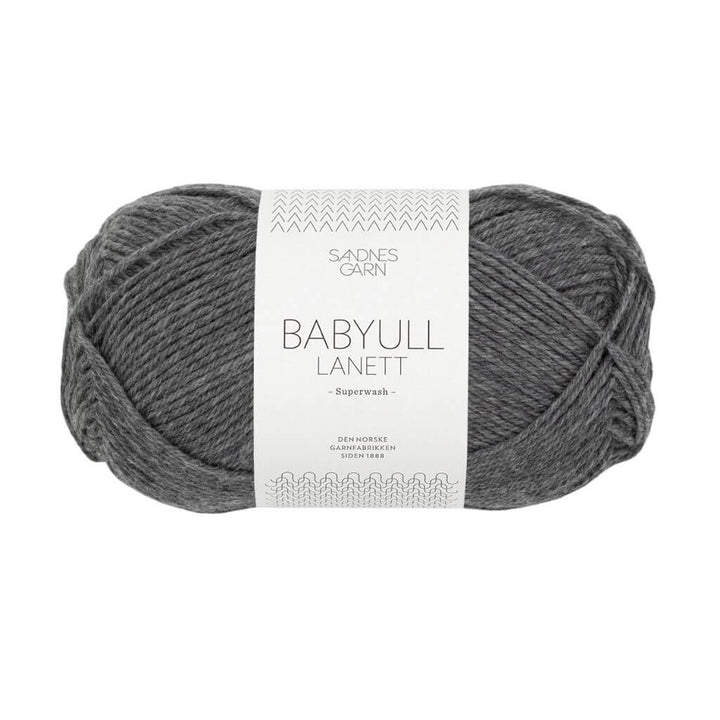 Sandnes Garn 1053 - Mørk Gråmel Sandnes Garn Babyull Lanett - 50g Lieblingsgarn