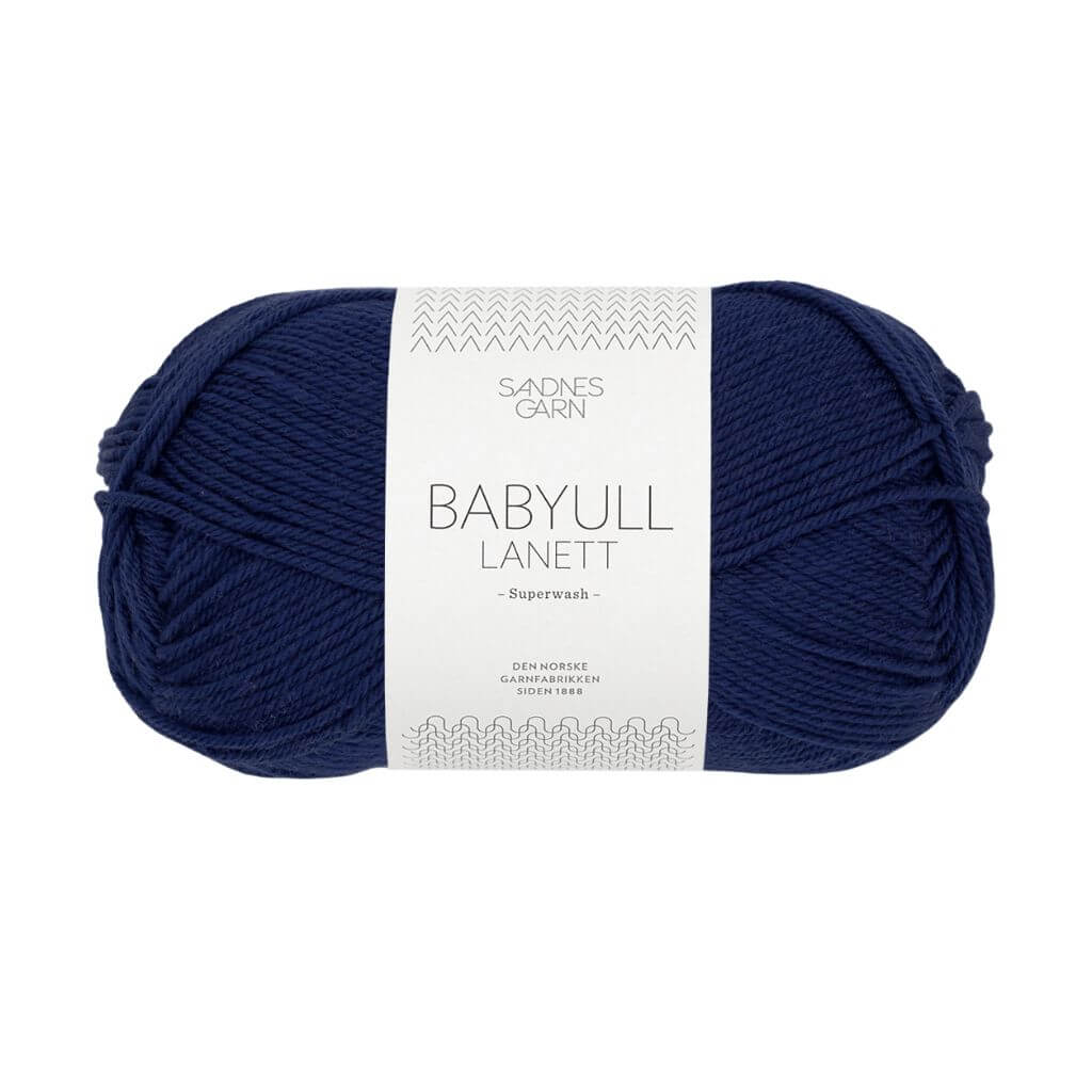 Sandnes Garn 5575 - Marine Sandnes Garn Babyull Lanett - 50g Lieblingsgarn