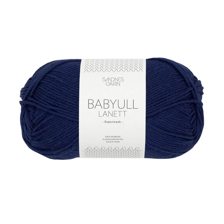 Sandnes Garn 5575 - Marine Sandnes Garn Babyull Lanett - 50g Lieblingsgarn