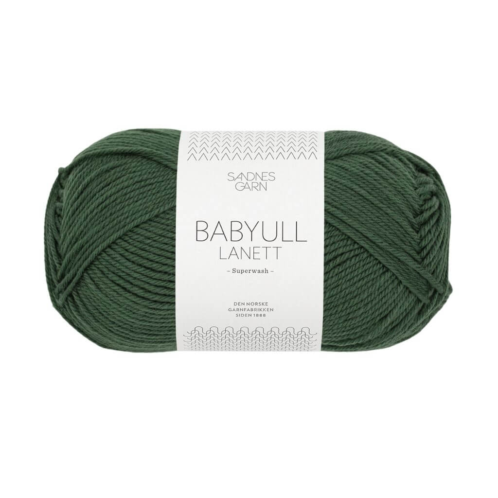 Sandnes Garn 8082 - Skoggrønn Sandnes Garn Babyull Lanett - 50g Lieblingsgarn