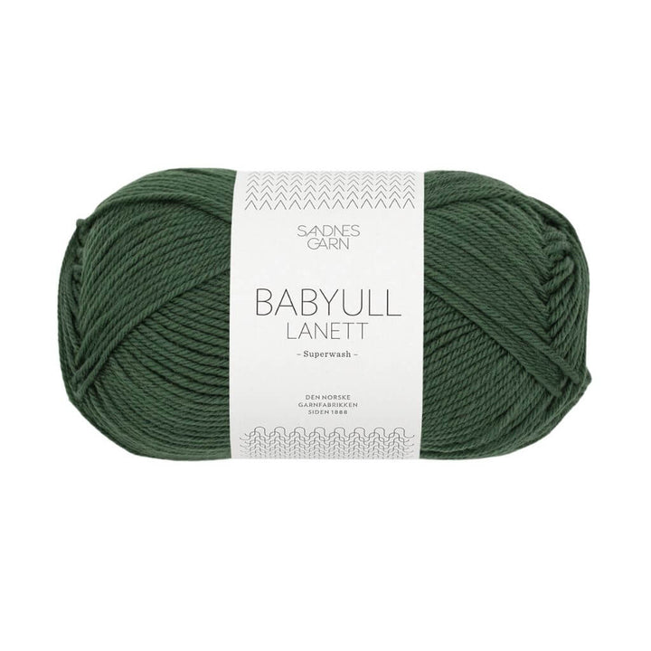 Sandnes Garn 8082 - Skoggrønn Sandnes Garn Babyull Lanett - 50g Lieblingsgarn