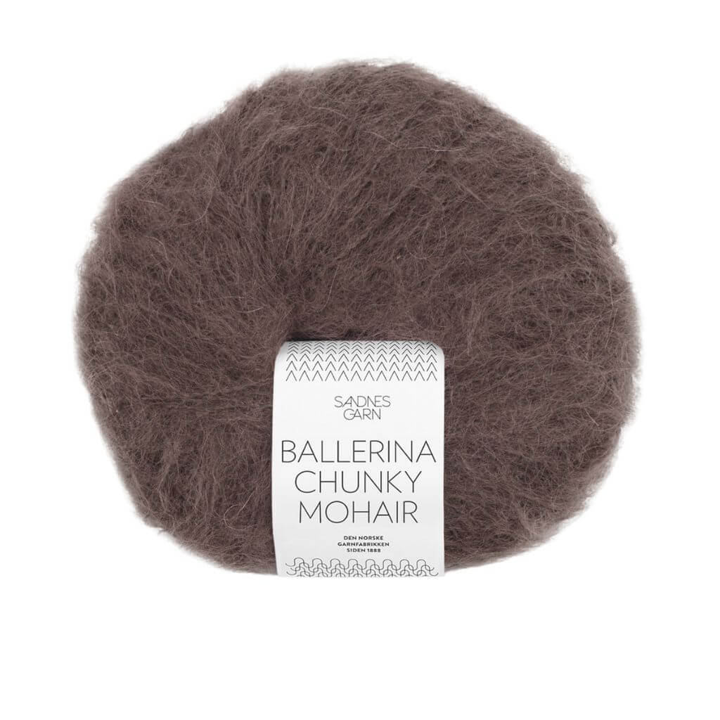 Sandnes Garn 3880 - mork sjokolade Sandnes Garn Ballerina Chunky Mohair Lieblingsgarn