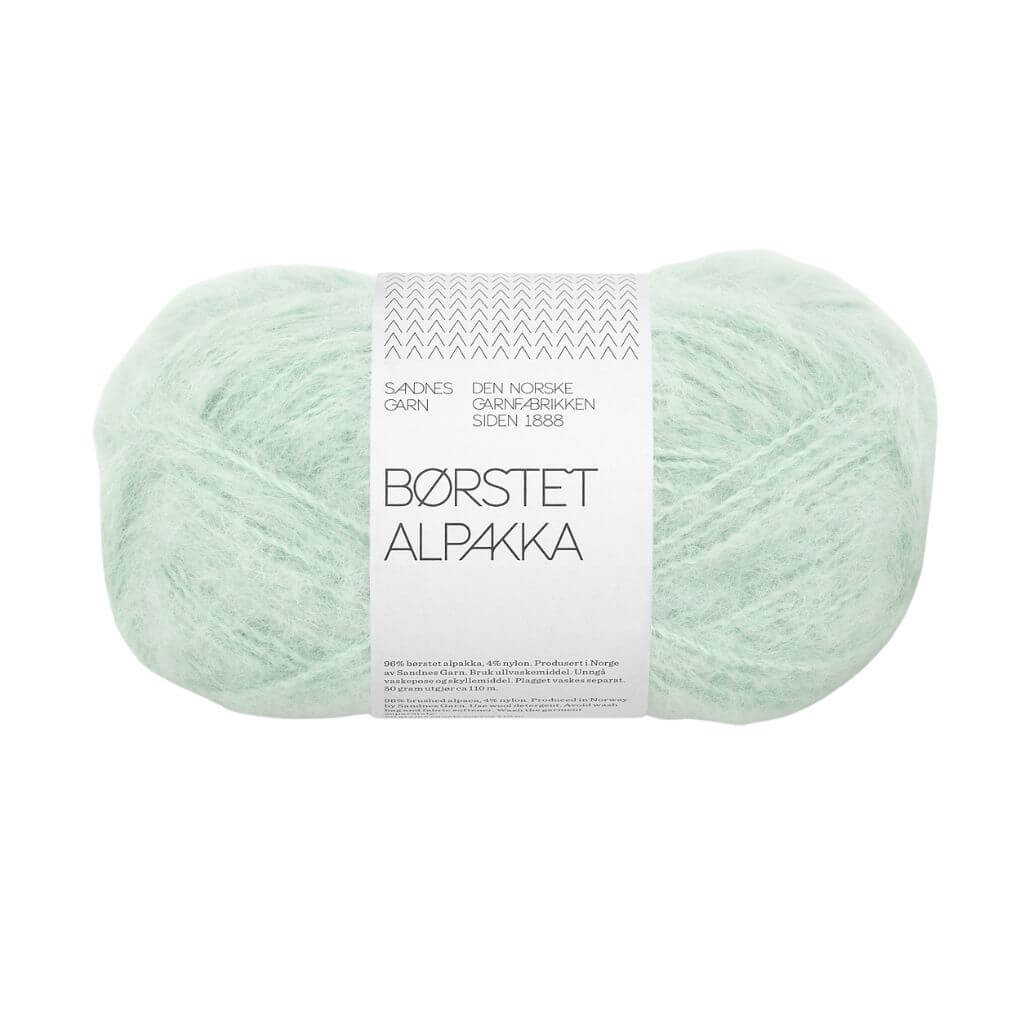 Sandnes Garn 7911 - mint green Sandnes Børstet Alpakka - 50g Lieblingsgarn