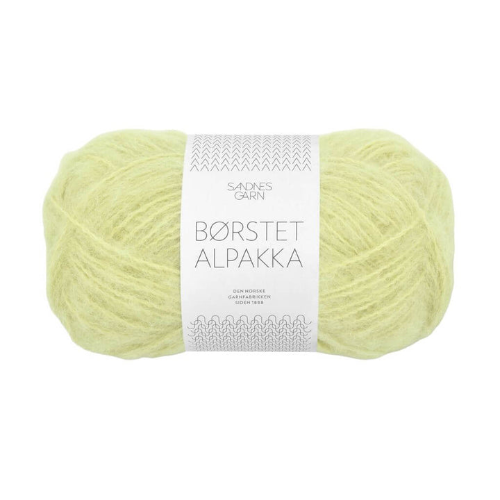 Sandnes Garn 9523 - lime punch Sandnes Børstet Alpakka - 50g Lieblingsgarn