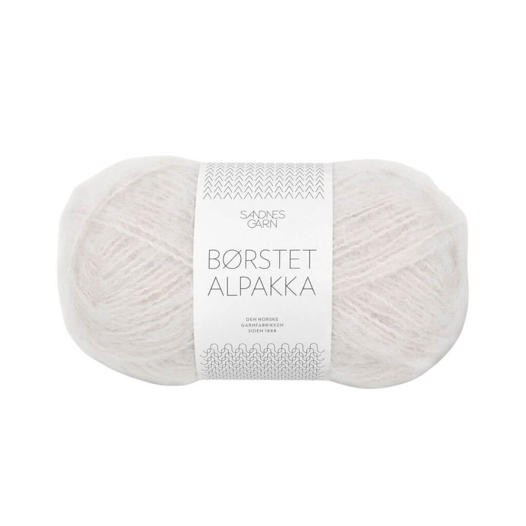 Sandnes Garn 1014 - Porselen Sandnes Børstet Alpakka - 50g Lieblingsgarn
