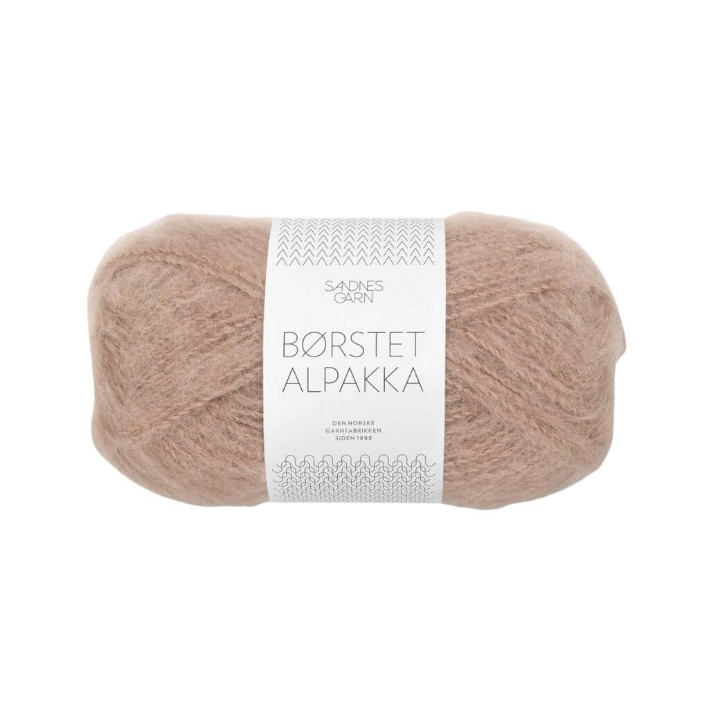 Sandnes Garn 3040 - Caffè latte Sandnes Børstet Alpakka - 50g Lieblingsgarn