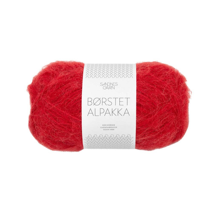 Sandnes Garn 4227 - equestrian red Sandnes Børstet Alpakka - 50g Lieblingsgarn