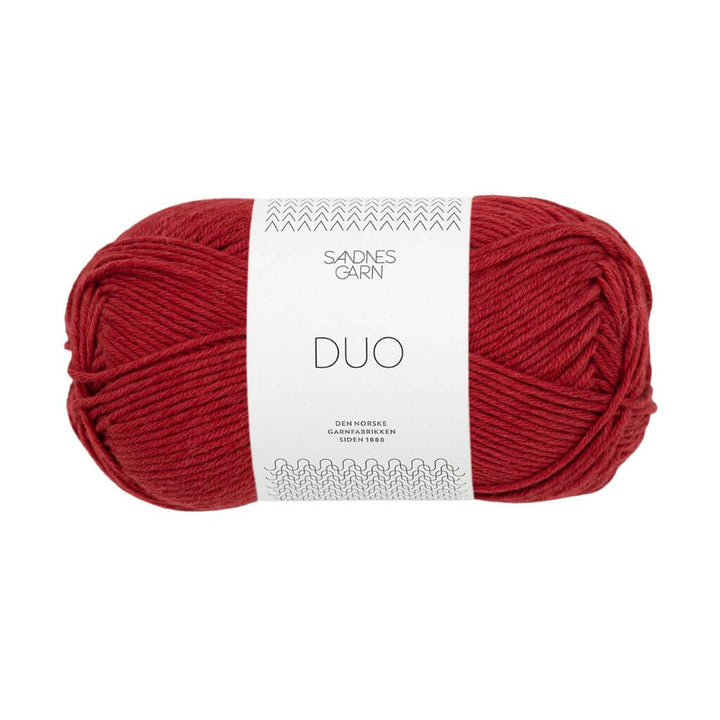Sandnes Garn 4236 - Dyp Rød Sandnes Garn Duo - 50g Lieblingsgarn
