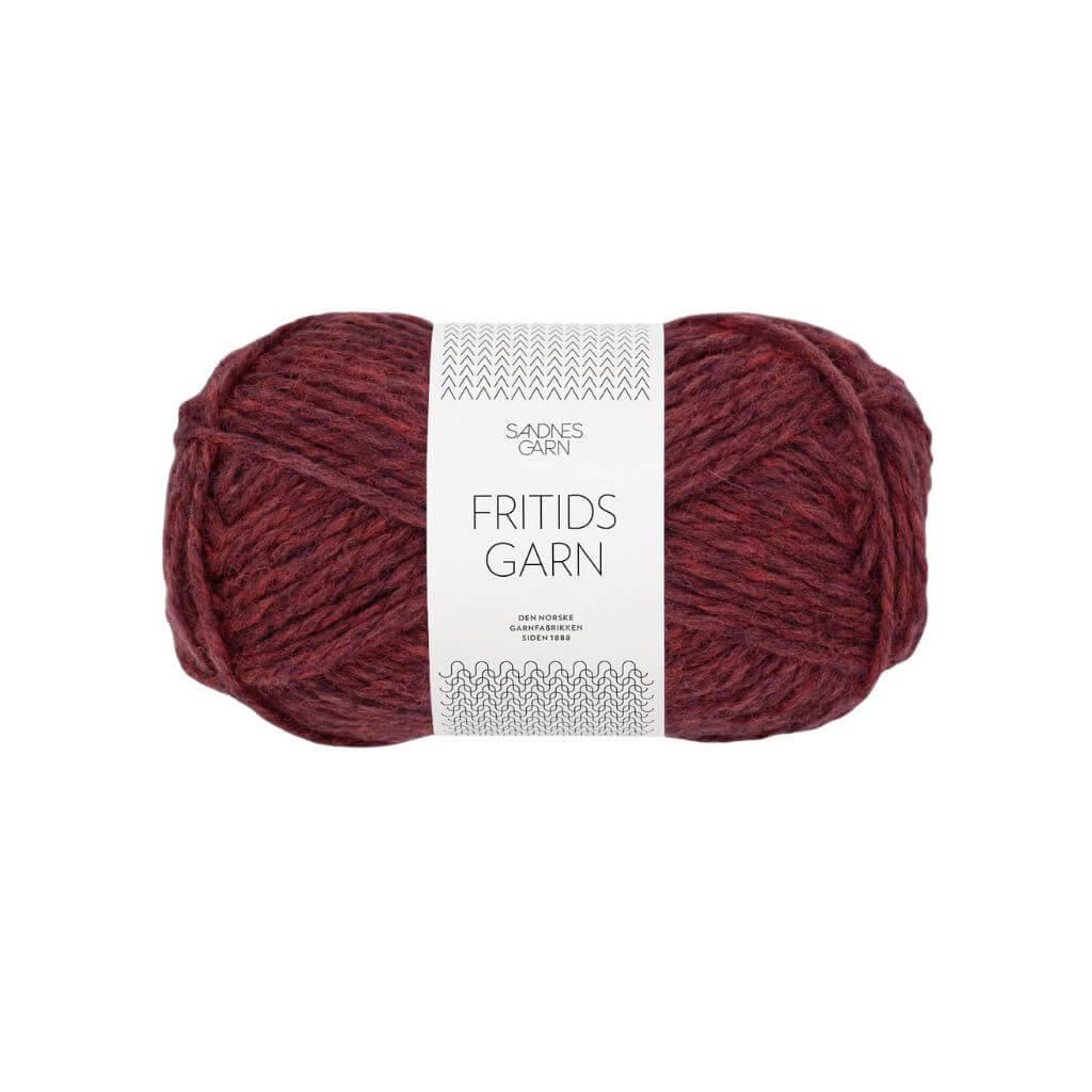 Sandnes Garn 4363 - Mørk Rødmelert Sandnes Garn Fritidsgarn - 50g Lieblingsgarn