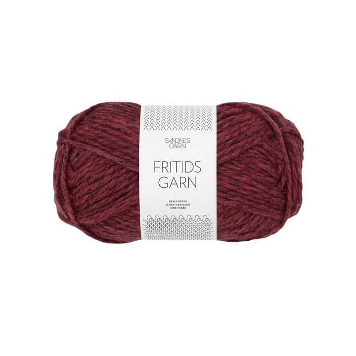 Sandnes Garn 4363 - Mørk Rødmelert Sandnes Garn Fritidsgarn - 50g Lieblingsgarn