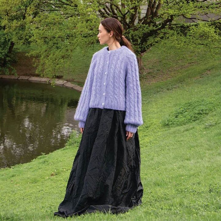 Sandnes Garn Pattern Damen Strickjacke mit Zopfmuster Lulu Strickanleitung - Sandnes Garn (Heft) Lieblingsgarn
