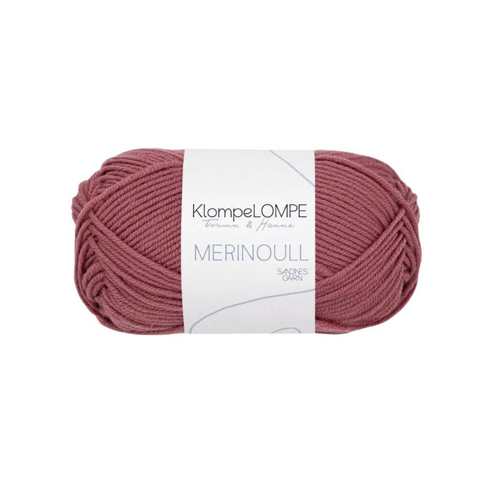 Sandnes Garn 4344 - Mørk Pudderrosa Sandnes Garn KlompeLOMPE Merinoull Lieblingsgarn