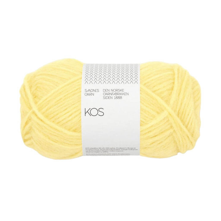 Sandnes Garn Kos, Farbe 9602 lemonade – Alpaka, Schurwolle und Synthetik bei Lieblingsgarn