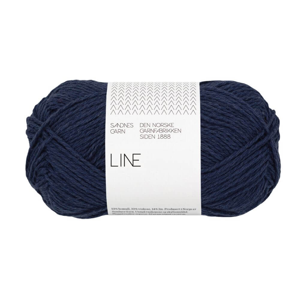 Sandnes Garn 6073 - seaside navy Sandnes Garn Line - 50g Lieblingsgarn