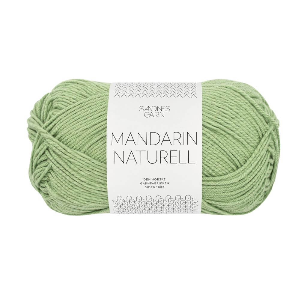 Sandnes Garn 8734 - gronn Sandnes Garn Mandarin Naturell - 50g Lieblingsgarn