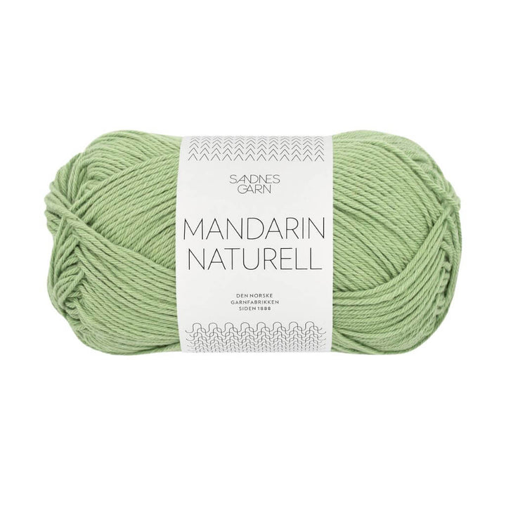 Sandnes Garn 8734 - gronn Sandnes Garn Mandarin Naturell - 50g Lieblingsgarn