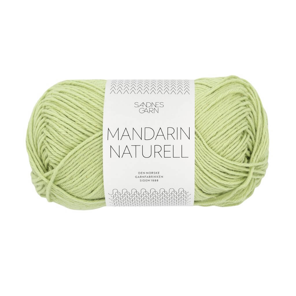Sandnes Garn 9523 - lime punch Sandnes Garn Mandarin Naturell - 50g Lieblingsgarn