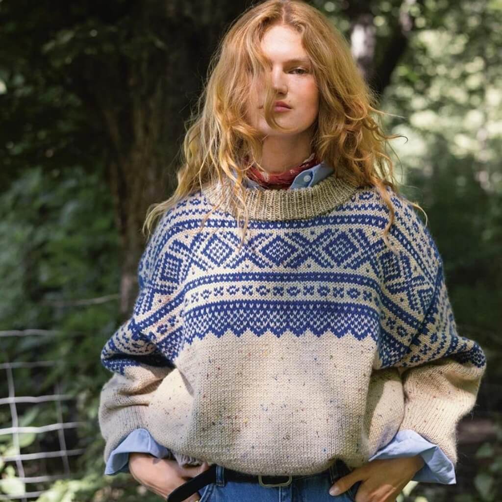 Sandnes Garn Pattern Damen Norwegerpullover Marius Strickanleitung - Sandnes Garn (Heft) Lieblingsgarn
