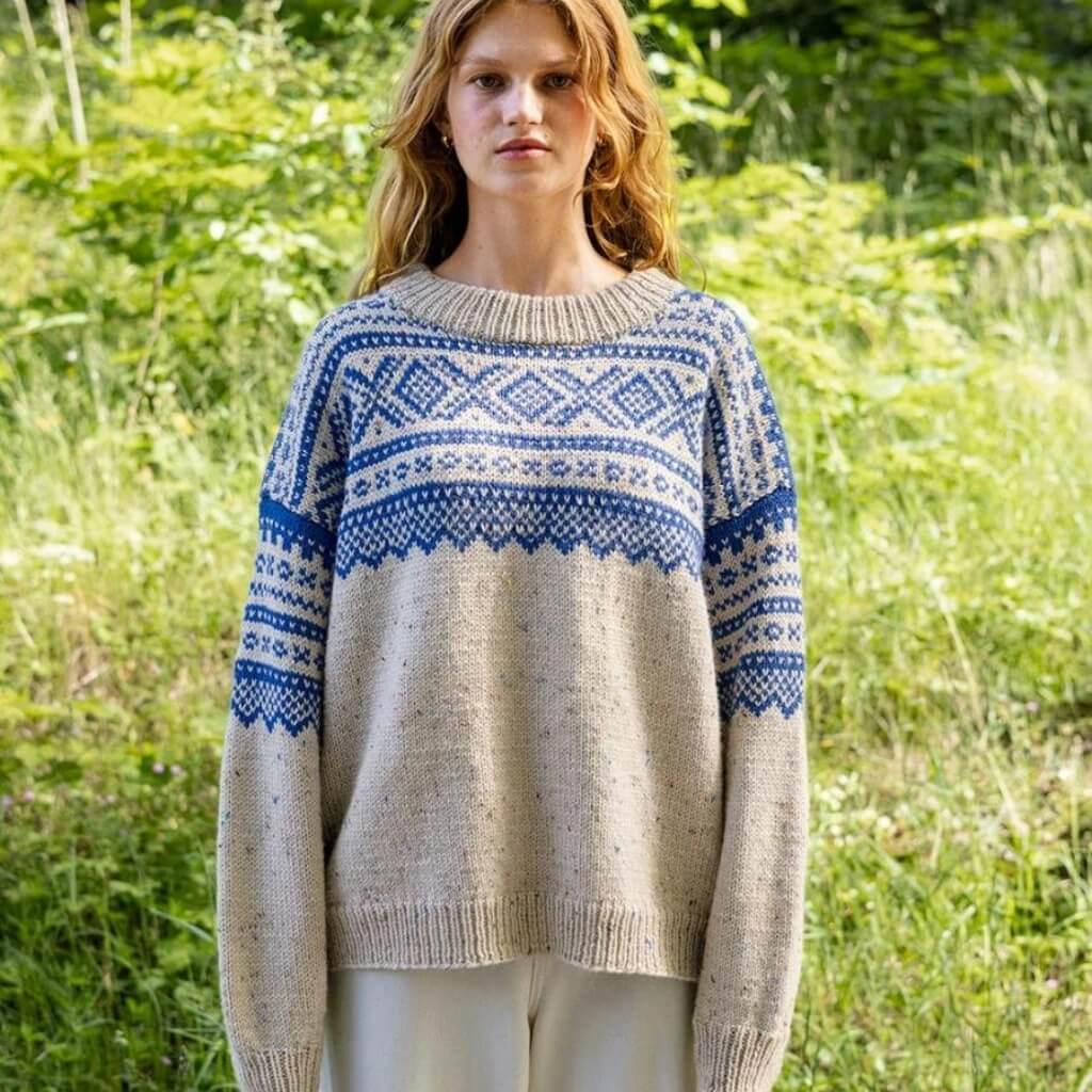 Norwegerpulli Norweger Strickjacken Für Damen Strickanleitung