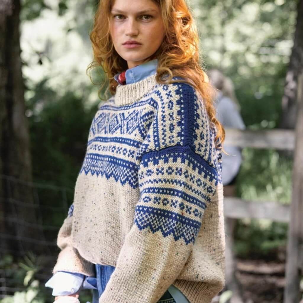 Sandnes Garn Pattern Damen Norwegerpullover Marius Strickanleitung - Sandnes Garn (Heft) Lieblingsgarn