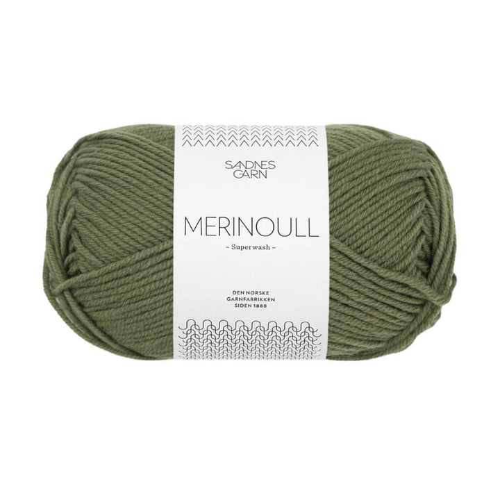 Sandnes Garn 9062 - Olivengrønn Sandnes Garn Merinoull - 50g Lieblingsgarn