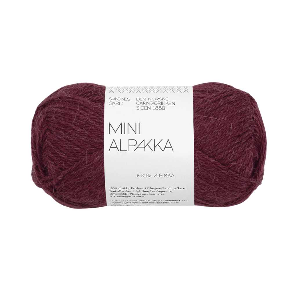 Sandnes Garn 4372 - deep burgundy Sandnes Garn Mini Alpakka Lieblingsgarn
