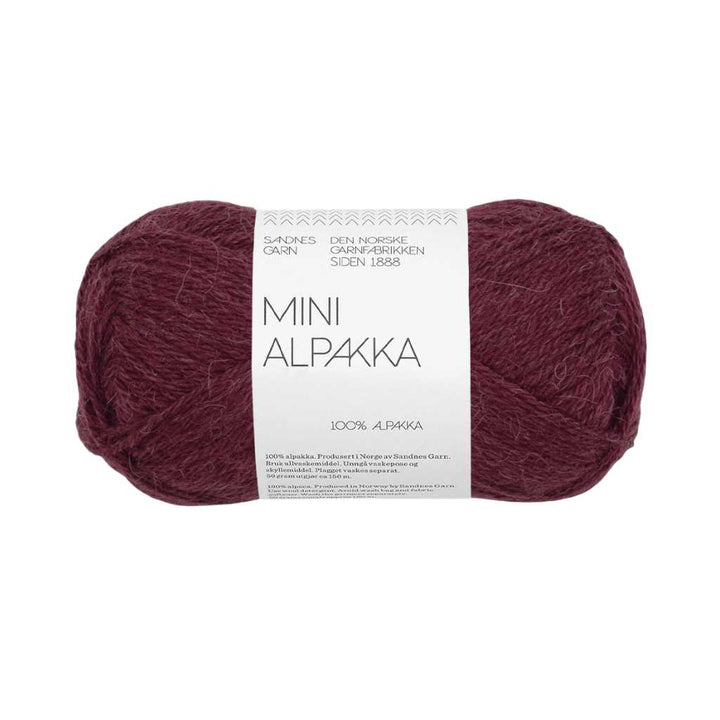 Sandnes Garn 4372 - deep burgundy Sandnes Garn Mini Alpakka Lieblingsgarn