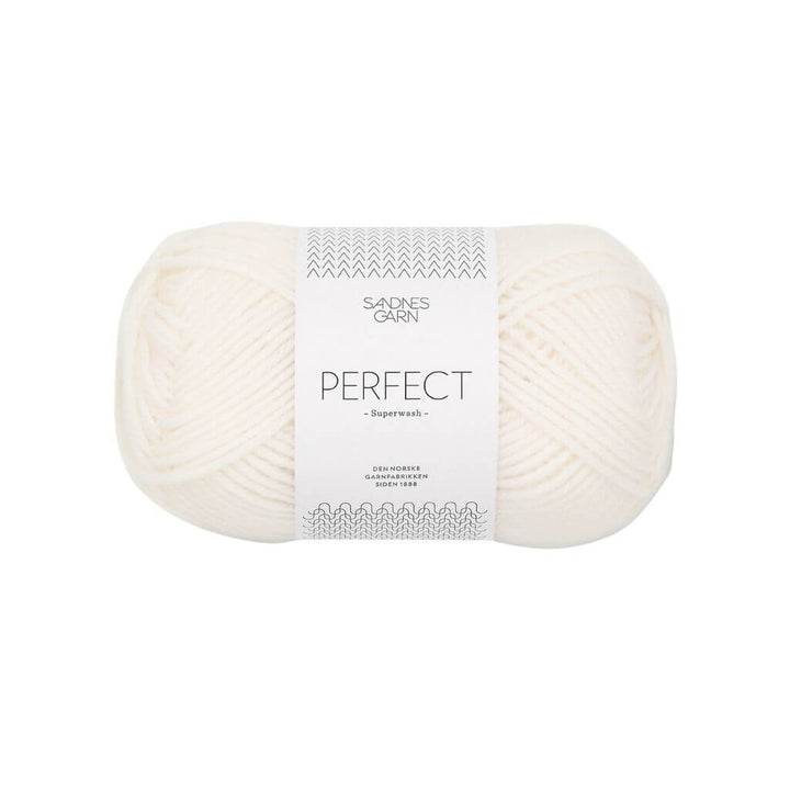Sandnes Garn 1002 - Hvit Sandnes Garn Perfect 50g Lieblingsgarn
