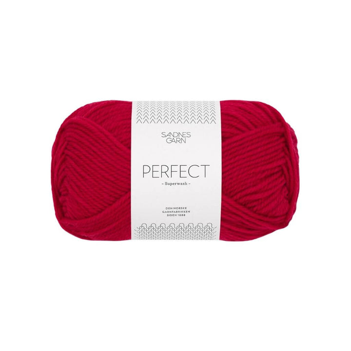 Sandnes Garn 4219 - Rød Sandnes Garn Perfect 50g Lieblingsgarn