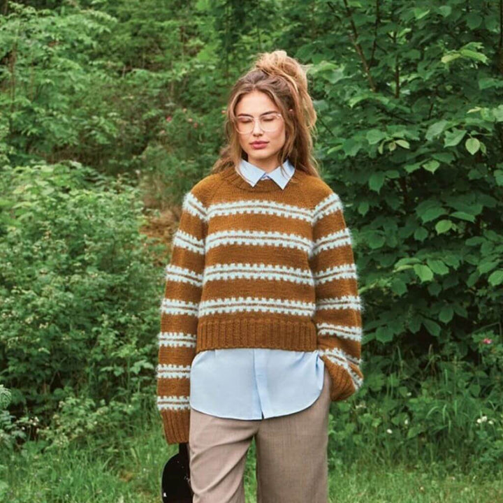 Sandnes Garn Ridge Sweater Strickanleitung - Sandnes Garn (Heft) Lieblingsgarn