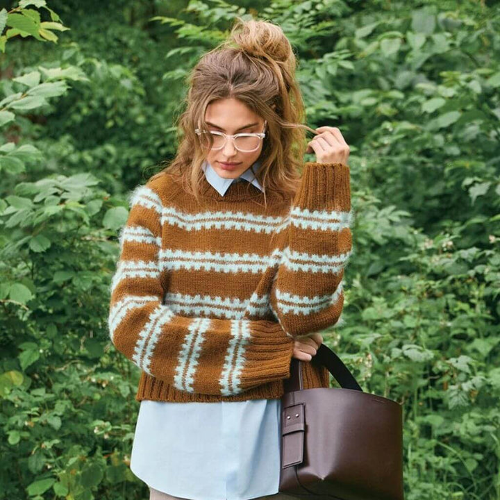 Sandnes Garn Ridge Sweater Strickanleitung - Sandnes Garn (Heft) Lieblingsgarn