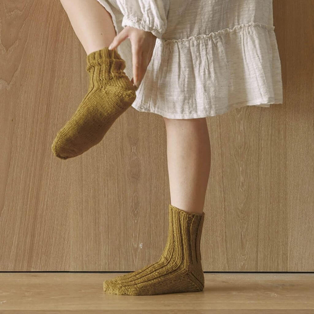 Sandnes Garn Rippen-Socken Toe-Up Strickanleitung - Sandnes Garn (PDF) Lieblingsgarn