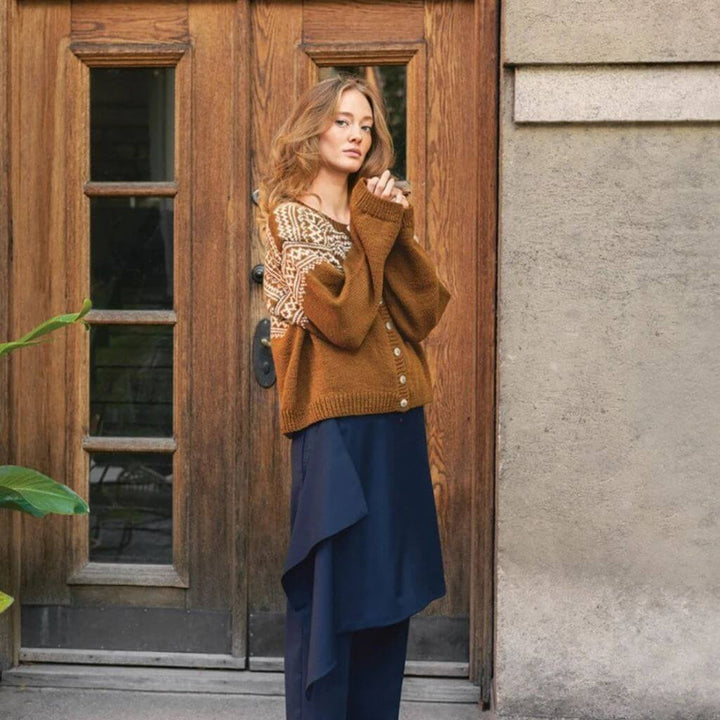 Sandnes Garn Strickjacke Setesdal Damekofte 6a Strickanleitung - Sandnes Garn (Heft) Lieblingsgarn