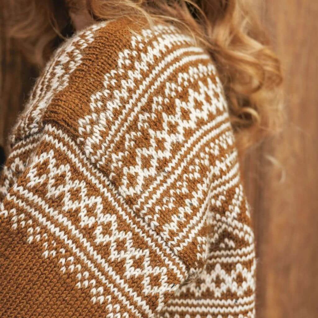 Sandnes Garn Strickjacke Setesdal Damekofte 6a Strickanleitung - Sandnes Garn (Heft) Lieblingsgarn