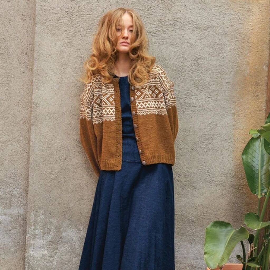 Sandnes Garn Strickjacke Setesdal Damekofte 6a Strickanleitung - Sandnes Garn (Heft) Lieblingsgarn