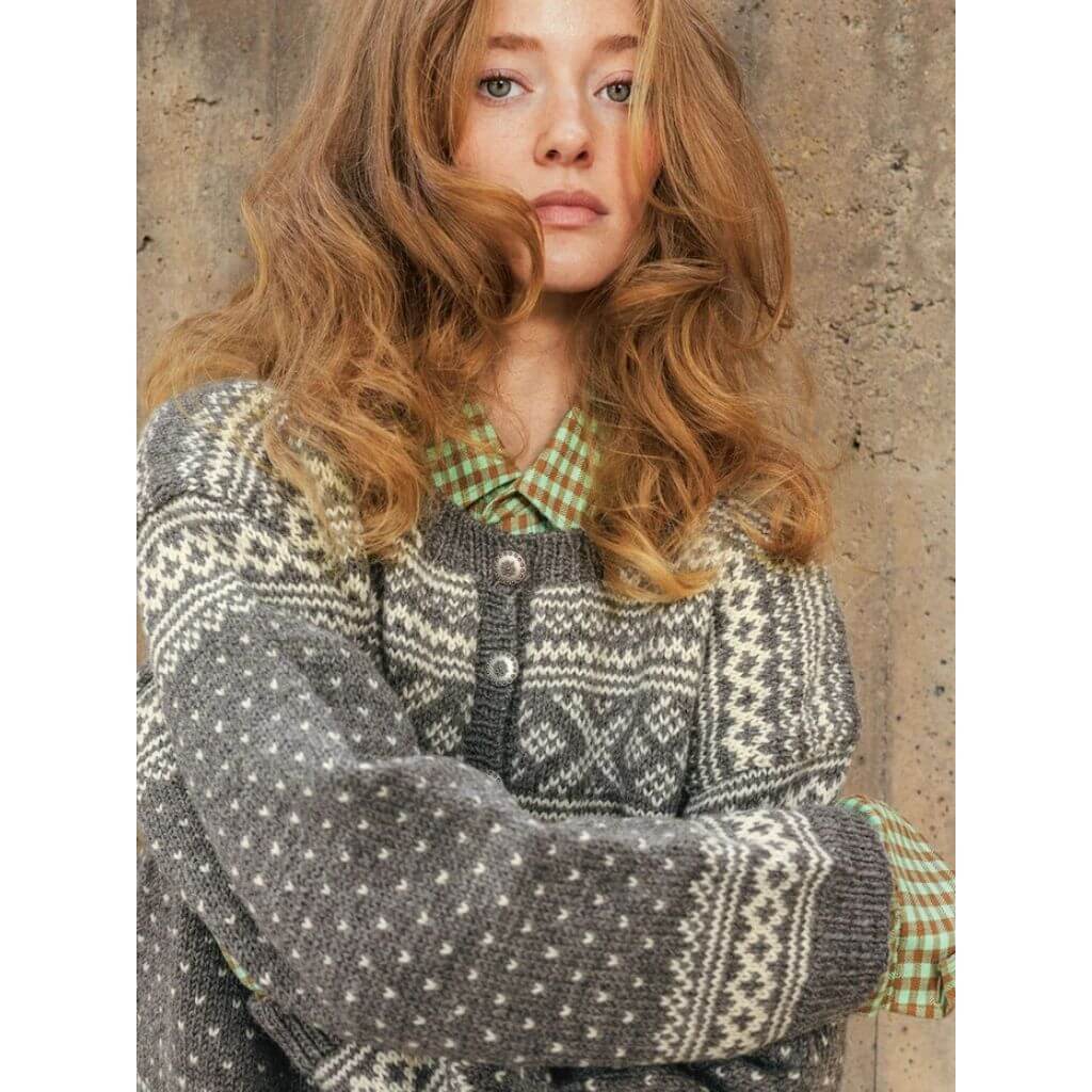 Sandnes Garn Strickjacke Setesdal Damekofte 6b Strickanleitung - Sandnes Garn (Heft) Lieblingsgarn