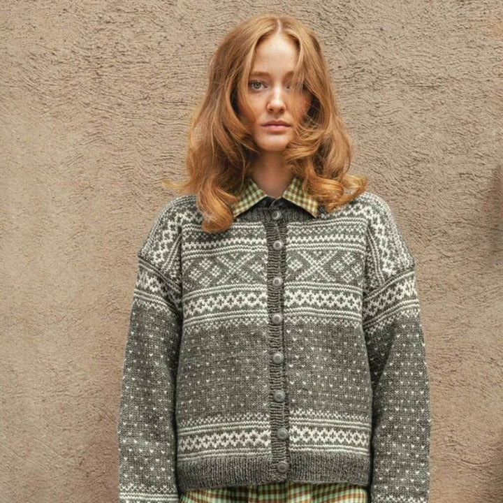 Sandnes Garn Strickjacke Setesdal Damekofte 6b Strickanleitung - Sandnes Garn (Heft) Lieblingsgarn