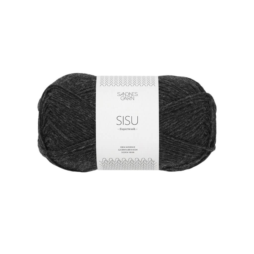 Sandnes Garn 1088 - Koksmelert Sandnes Garn Sisu 50 g - Sockenwolle Superwash Lieblingsgarn