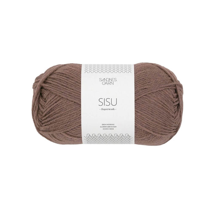 Sandnes Garn 3161 - Mellombrun Sandnes Garn Sisu 50 g - Sockenwolle Superwash Lieblingsgarn