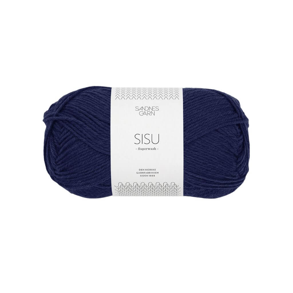 Sandnes Garn 5575 - Marine Sandnes Garn Sisu 50 g - Sockenwolle Superwash Lieblingsgarn