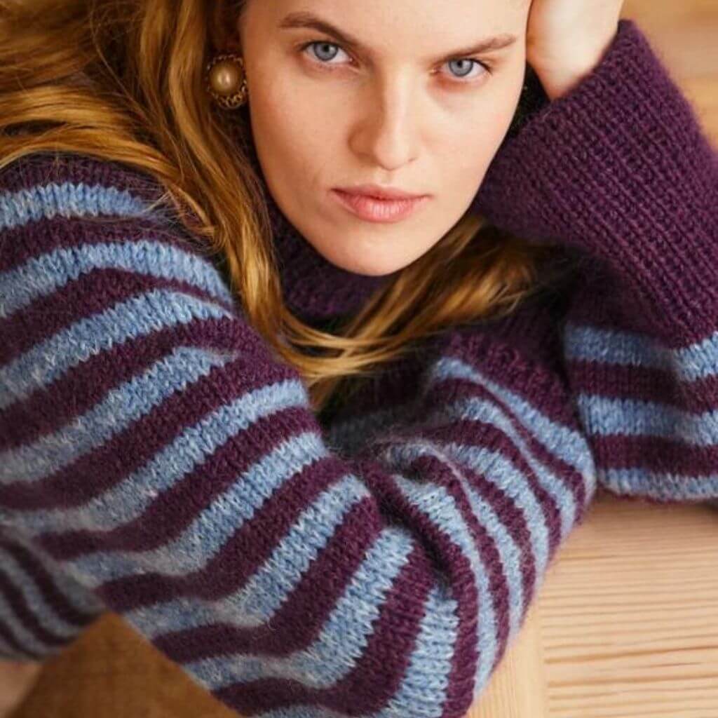 Sandnes Garn Pattern Gestreifter Pullover South Sweater Strickanleitung - Sandnes Garn (Heft) Lieblingsgarn