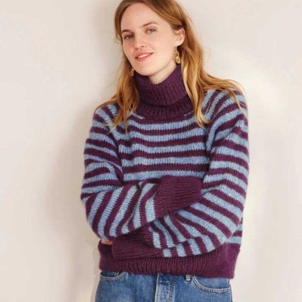 Sandnes Garn Pattern Gestreifter Pullover South Sweater Strickanleitung - Sandnes Garn (Heft) Lieblingsgarn